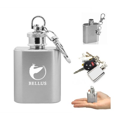 Portable Keychain Hip Flasks