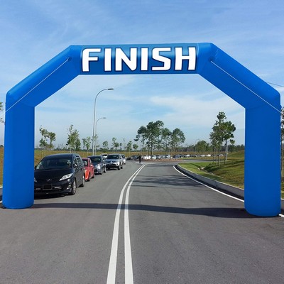 Inflatable Arch with Start Finish Line Racing