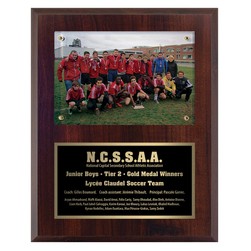 Photo Plaque (Surface Mount) - Black Ash, Award Trophy, x1