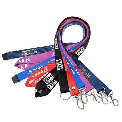 3/8" Custom Silkscreen Lanyards