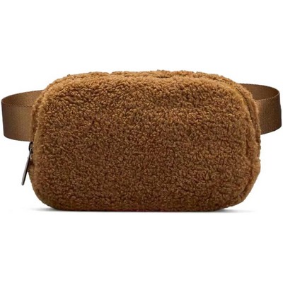 Cute Sherpa Belt Bag