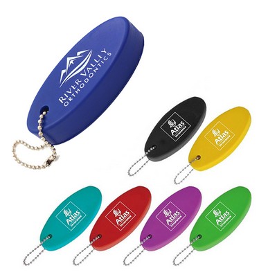 Portable PU Foam Floating Keychain