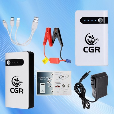 Emergency 12V Car Jump Starter Power Battery Charger