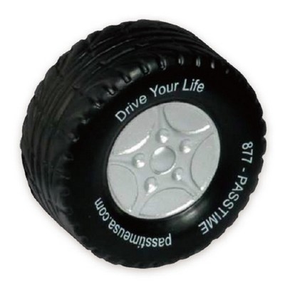 Custom Tire New Tread Shaped Stress Ball