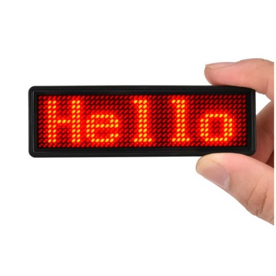 Led Name Tag