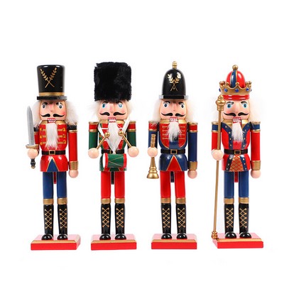 Wooden Nutcracker Christmas Decorations