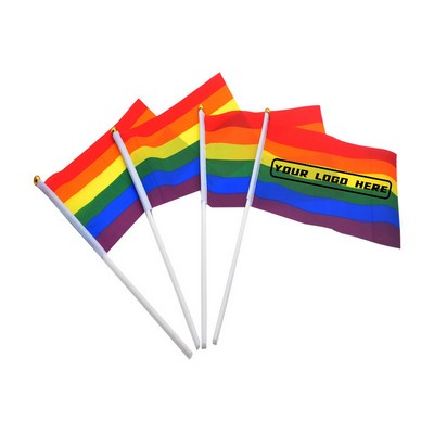 LGBT Gay Pride Mini Flag