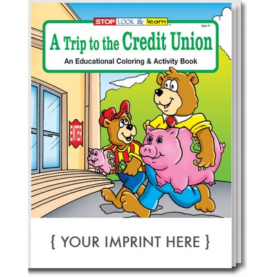 A Trip to the Credit Union Coloring Book Fun Pack