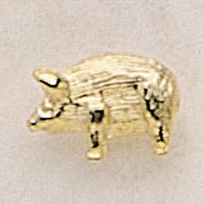 Pig Marken Design Cast Lapel Pin (Up to 5/8")