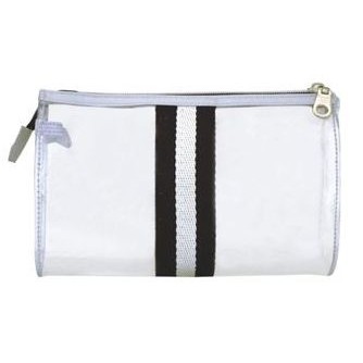 Transparent Striped Stylish Cosmetic Pouch