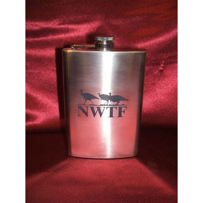 8 Oz. Stainless Steel Flask