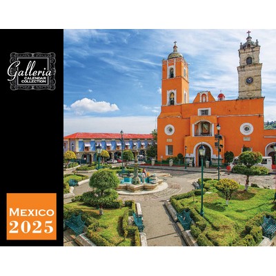 Galleria Wall Calendar 2025 Scenes Of Mexico (Spanish/English)