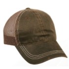 Outdoor Cap® Weathered Cotton Cap w/Mesh Back