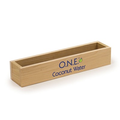 Wood Display Box - ID: 2.5" x 15" x 2.5"