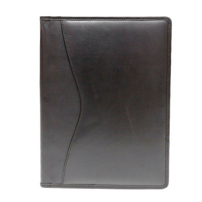 Ashlin® Designer Midnight Black Carmelo Tuscany Bi-Fold Writing Case