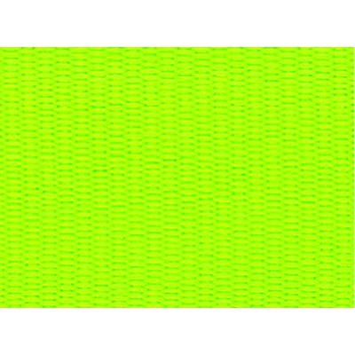 Snap Clip "V" Neck Ribbon 7/8" x 32" - Neon Green