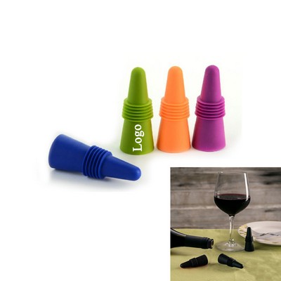 Silicone Wine and Beverage Bottle Stopper