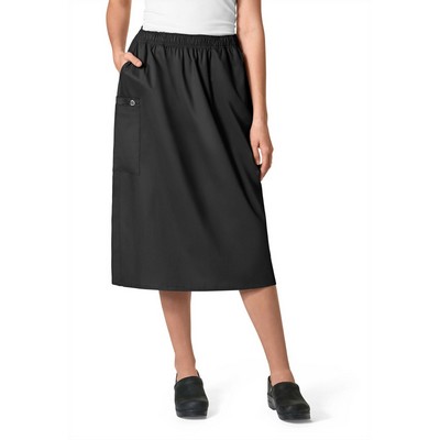 WonderWink Women's WonderWork Pull On Cargo Scrub Skirt