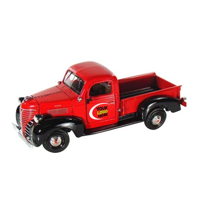 7"x2-1/2"x3" 1941 Plymouth Truck Die Cast Car with Full Color Graphics (u)