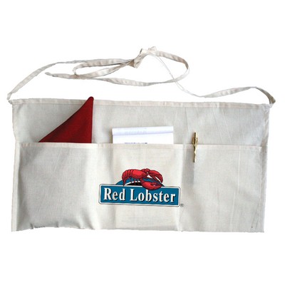 100% Cotton Eco. Waist Apron (3 Compartments)