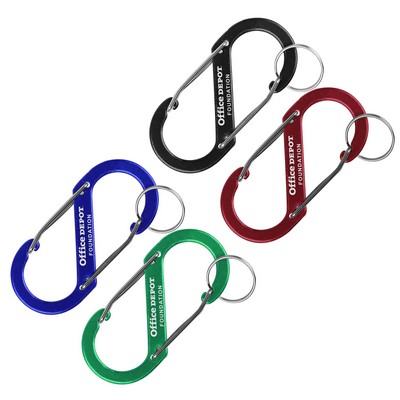 Carabiner w/Key Ring