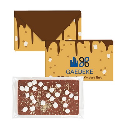 1 Oz. Executive Belgian Chocolate Bar w/ S'mores