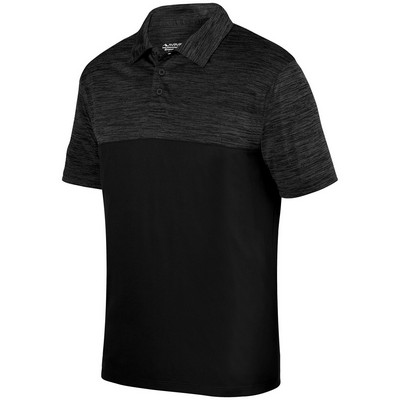 Augusta Adult Shadow Tonal Heather Polo