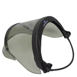 20 Cal PureView™ Faceshield w/ Universal Adapter for Full Brim Hard Hat (Hard Hat not Included)