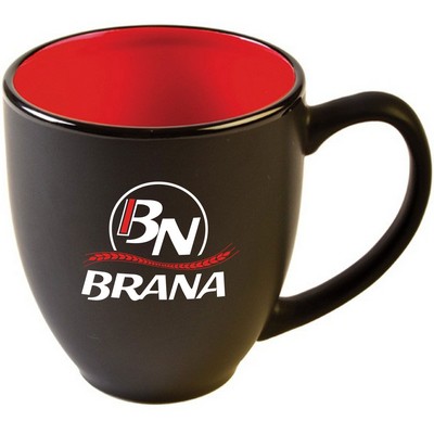 15 Oz. Two-Tone Matted Bistro Mug