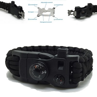 Paracord Emergency Survival Bracelet