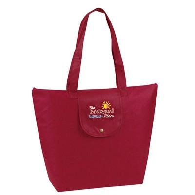 "eGreen" Fold-Up Tote Bag