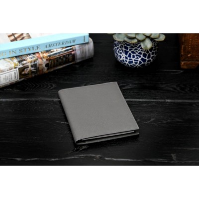 Pebble Calf Leather Medium-Size Padfolio