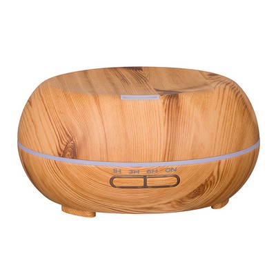 300Ml Colorful LED Light Wood Grain Essential Oil Diffuser