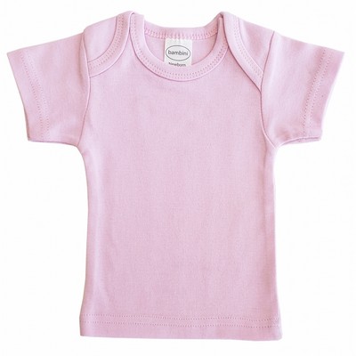 Interlock Short Sleeve Pink Lap T-Shirt