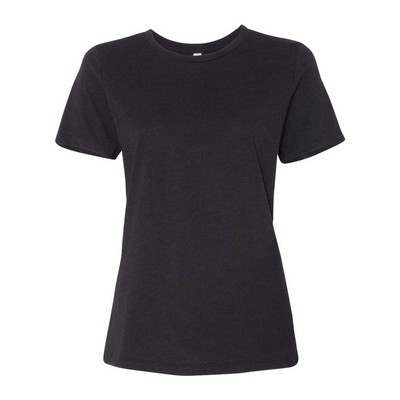 Bella + Canvas® Women's Relaxed Fit Heather CVC Tee