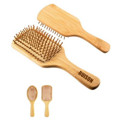 Massage Anti-Static Wood Brownen Air Cushion Hair Comb