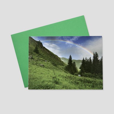 Over The Rainbow St. Patrick's Day Greeting Card