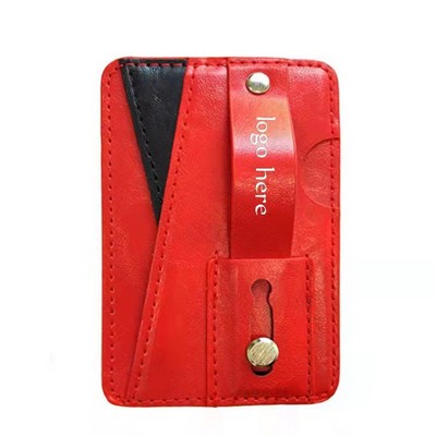 PU Phone Wallet Case with Stand