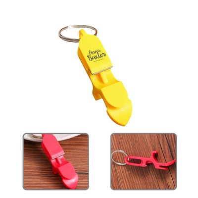 4 in 1 Shotgun Tool Bottle Opener Keychain