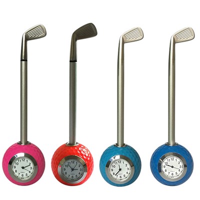 Golf Ballpoint with Pen Holder