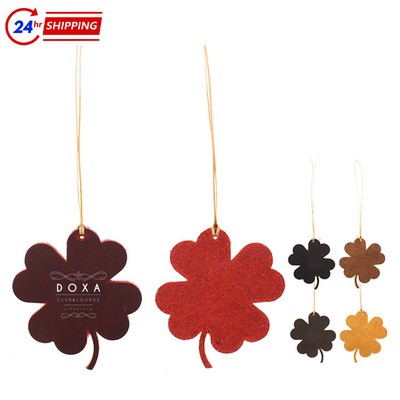 Four-Leaf Clover Shape Bookmark