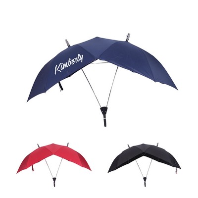 Two person Double Canopy Umbrella