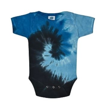 Colortone Infant One-Piece Tie-Dye Creeper