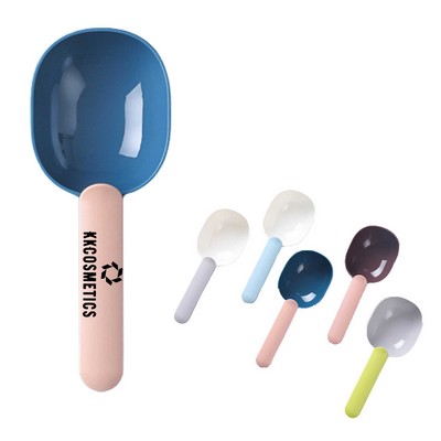 Plastic Pet Food Feeding Spoon