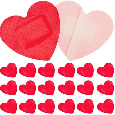 Heart Shaped Waterproof Adhesive Bandages