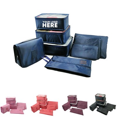 8 Set Packing Cubes Luggage Packing Organizers For Travel Accessory