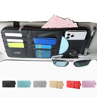 Car Sun Visor Organizer Holder