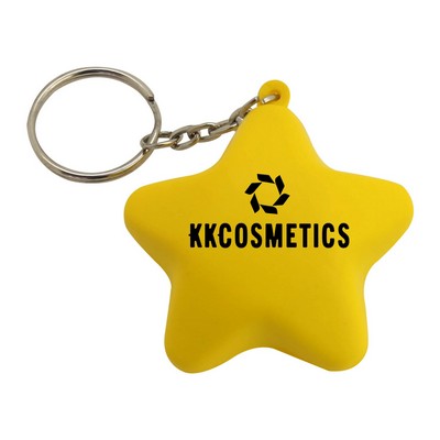 Stress Star Key Ring