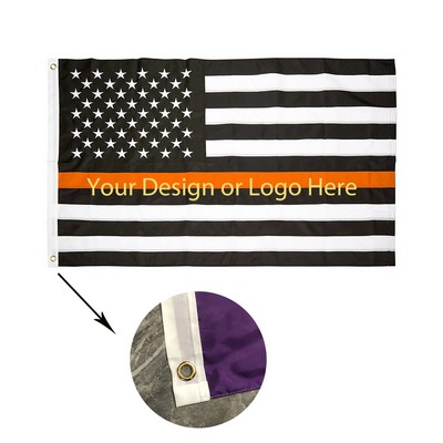 2' x 3' Polyester 1 Layer Custom Dye Sublimation Logo Flag