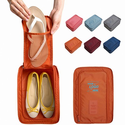 Travel Shoe Storage Bag with Multifunctional Folding Design